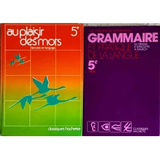 SET 2 VOL. 5e COLLEGES: AU PLAISIR DES MOTS LECTURES ET LANGAGE; GRAMMAIRE ET PRATIQUE DE LA LANGUE 