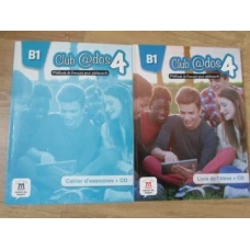 CLUB@DOS4. METHODE DE FRANCAIS POUR ADOLESCENTS (B1) VOL.1-2 CAHIER D'EXERCICES+CD. LIVRE DE L'ELEVE+CD