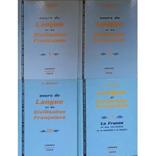 COURS DE LANGUE ET DE CIVILISATION FRANCAISES VOL.1-4