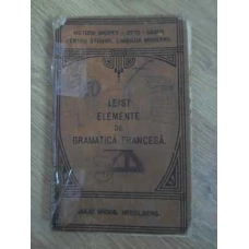 ELEMENTE DE GRAMATICA FRANCESA