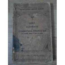ELEMENTE DE GRAMATICA FRANCESA