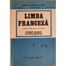 LIMBA FRANCEZA, MANUAL PENTRU ANUL III DE STUDIU