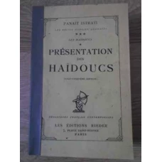 PRESENTATION DES HAIDOUCS