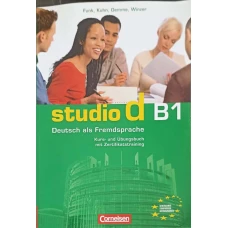 STUDIO D, DEUTSCH ALS FREMDSPRACHE. NIVEL B1. KURS UND UBUNGSBUCH MIT ZERTIFIKATSTRAINING