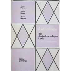 ANTHOLOGIE DER DEUTSCHSPRACHIGEN LYRIK IM 20. JAHRHUNDERT