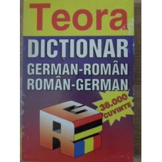 DICTIONAR GERMAN-ROMAN, ROMAN-GERMAN. 38.000 CUVINTE