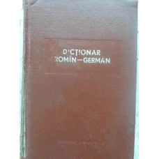 DICTIONAR ROMAN-GERMAN
