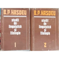 STUDII DE LINGVISTICA SI FILOLOGIE VOL.1-2