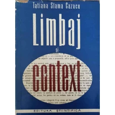 LIMBAJ SI CONTEXT