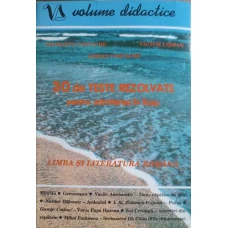 30 DE TESTE REZOLVATE PENTRU ADMITEREA IN LICEU. LIMBA SI LITERATURA ROMANA