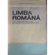 LIMBA ROMANA, MANUAL PENTRU CLASELE A IX-A SI A X-A