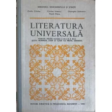LITERATURA UNIVERSALA. MANUAL PENTRU CLASELE A XI-A SI A XII-A (SCOLI NORMALE LICEE SI CLASE CU PROFI