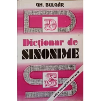DICTIONAR DE SINONIME DICTIONAR DE SINONIME
