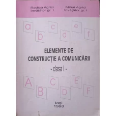 ELEMENTE DE CONSTRUCTIE A COMUNICARII. CLASA I