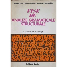 FISE DE ANALIZE GRAMATICALE STRUCTURALE