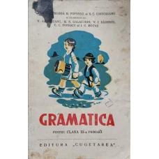 GRAMATICA PENTRU CLASA III-A PRIMARA