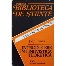 INTRODUCERE IN LINGVISTICA TEORETICA