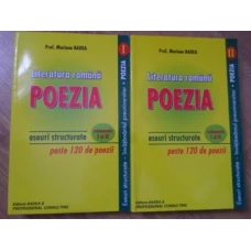 LITERATURA ROMANA. POEZIA. ESEURI STRUCTURATE VOL.1-2