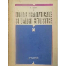 NORME GRAMATICALE SI VALORI STILISTICE