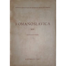 ROMANOSLAVICA VOL.14 LINGVISTICA