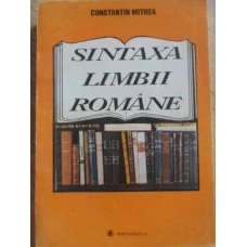 SINTAXA LIMBII ROMANE