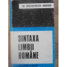 SINTAXA LIMBII ROMANE