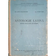 ANTOLOGIE LATINA PENTRU FACULTATE DE ISTORIE