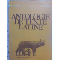 ANTOLOGIE DE TEXTE LATINE ANTOLOGIE DE TEXTE LATINE