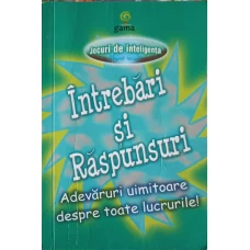 INTREBARI SI RASPUNSURI. ADEVARURI UIMITOARE DESPRE TOATE LUCRURILE