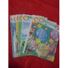 COLECTIE REVISTA PENTRU COPII, BENZI DESENATE MICHA, ANUL 1988, NR.2-12
