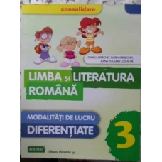 LIMBA SI LITERTURA ROMANA CLASA A III-A