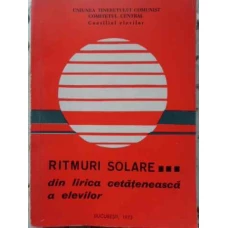 RITMURI SOLARE... DIN LIRICA CETATENEASCA A ELEVILOR