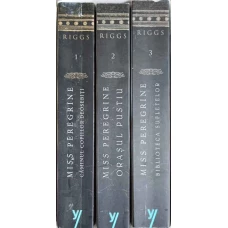 SERIA MISS PEREGRINE VOL.1-3 CAMINUL COPIILOR DEOSEBITI. ORASUL PUSTIU. BIBLIOTECA SUFLETELOR