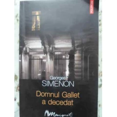 DOMNUL GALLET A DECEDAT
