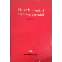 NUVELA ROMANA CONTEMPORANA. CULEGERE VOL.3