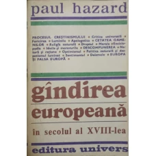 GANDIREA EUROPEANA IN SECOLUL AL XVIII-LEA