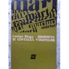 HRONICUL SI CANTECUL VARSTELOR