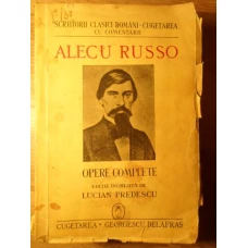OPERE COMPLETE EDITIE INGRIJITA DE LUCIAN PREDESCU