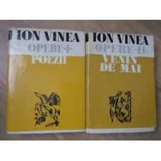 OPERE VOL.1-2 POEZII. VENIN DE MAI, ROMAN (EDITIE INGRIJITA DE MIRCEA VAIDA SI GH. SPRINTEROIU)
