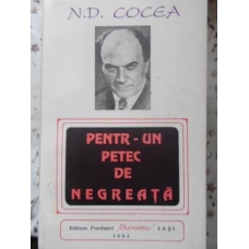 PENTR-UN PETEC DE NEGREATA