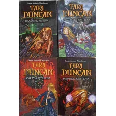 LOT 4 CARTI TARA DUNCAN. CARTEA INTERZISA. SCEPTRUL BLESTEMAT. DRAGONUL RENEGAT. MAGICIENII SORTITORI
