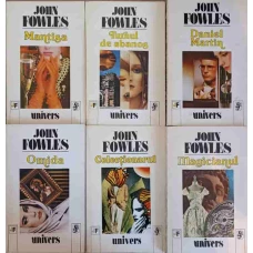 SET 7 CARTI JOHN FOWLES: OMIDA. COLECTIONARUL. MAGICIANUL. DANIEL MARTIN.TURNUL DE ABANOS. MANTISA