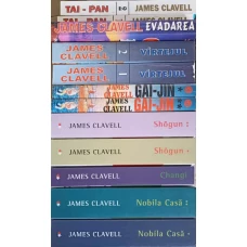 COLECTIA INTEGRALA JAMES CLAVELL - 12 CARTI