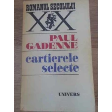 CARTIERELE SELECTE