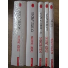 LOT 5 CARTI DORIS LESSING, CARTONATE (CARNETUL AURIU, POVESTIRI AFRICANE, MITRA, O COBORARE IN INFER