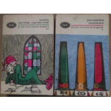 POVESTEA BUTOIULUI, STAFIA FAMILIEI CANTERVILLE. PROZA UMORISTICA ENGLEZA VOL.1-2