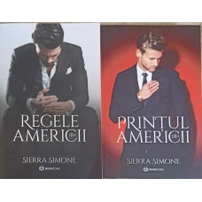 SET 2 CARTI SIERRA SIMONE: PRINTUL AMERICII, REGELE AMERICII