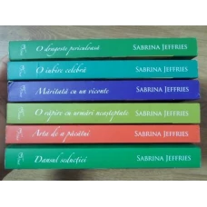 LOT 6 CARTI SABRINA JEFFRIES. COLECTIA IUBIRI DE POVESTE