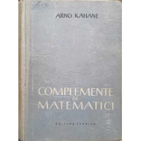 COMPLEMENTE DE MATEMATICI