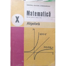 MATEMATICA ALGEBRA. MANUAL PENTRU CLASA A X-A